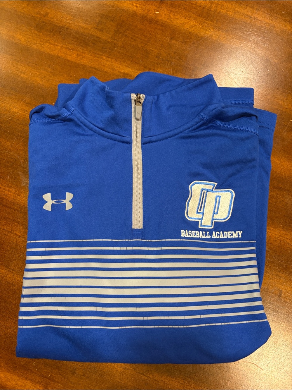 Under Armour Royal Blue CP Baseball Academy Quarter-Zip